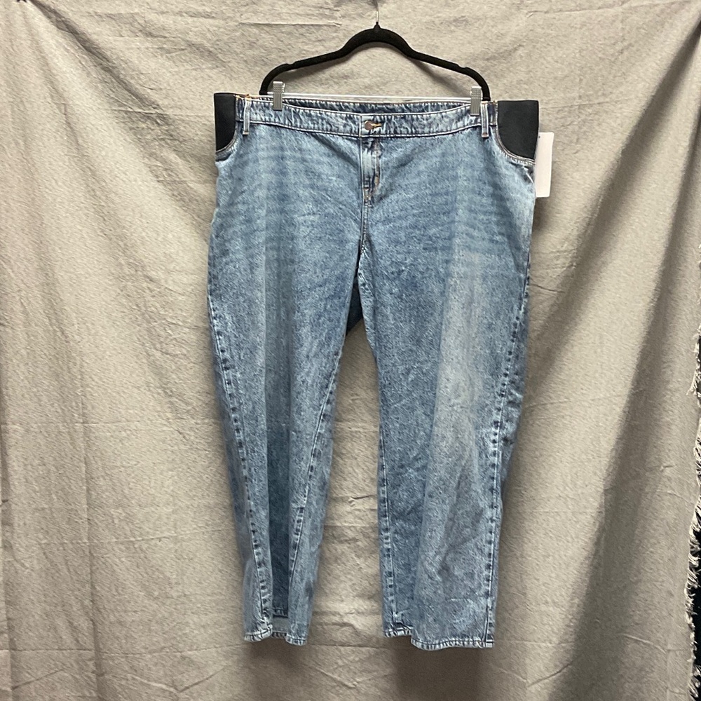 Isabel Maternity by Ingrid & Isabel Light Blue Flare Jeans